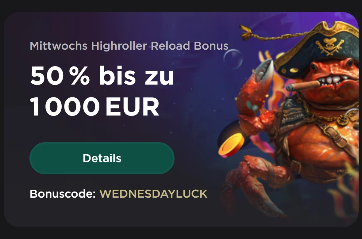 Belabet Mittwochs-Highroller Bonus